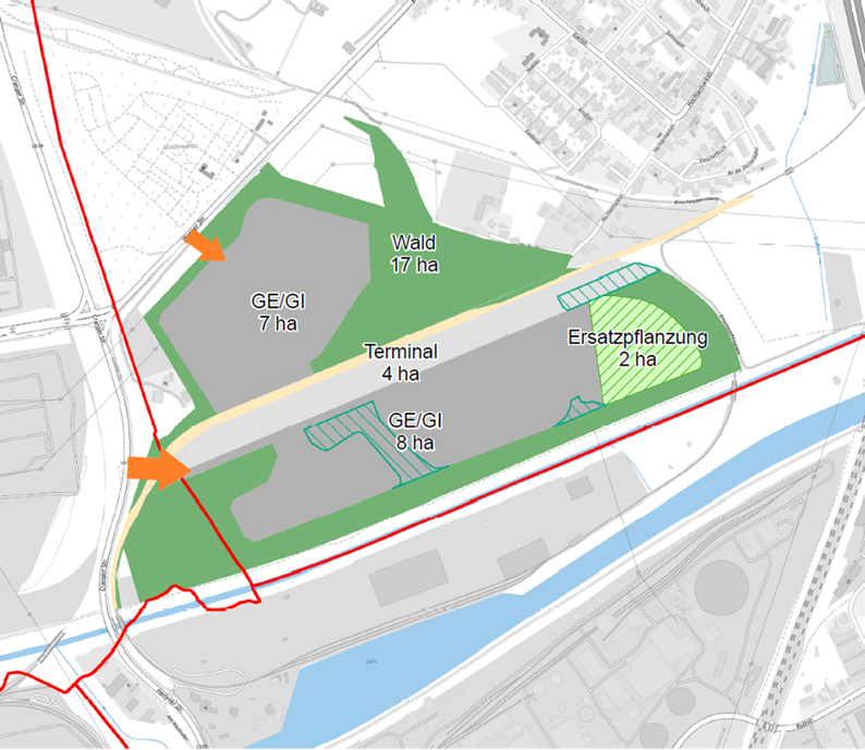 Entwicklungskonzept Green Hub Emscher